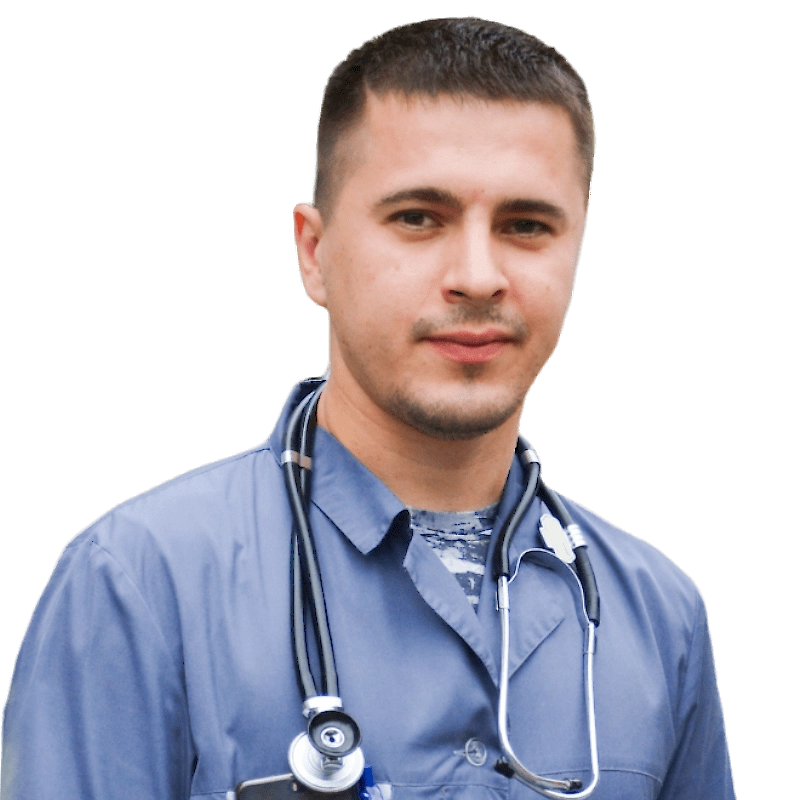 Осипов Егор Дмитриевич - фельдшер клиники Метод Довженко в Кремёнках